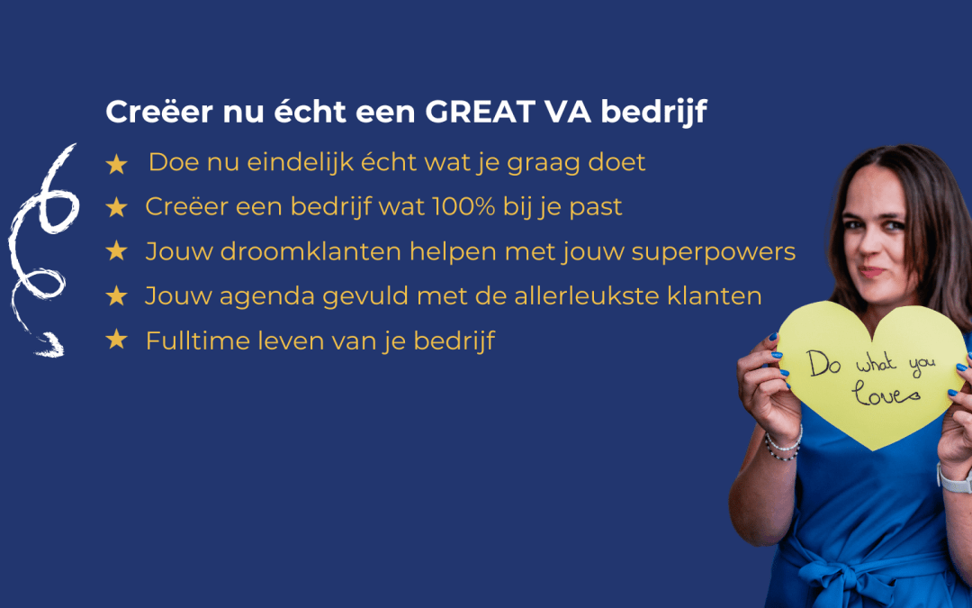 droomklanten vinden als virtual assistant